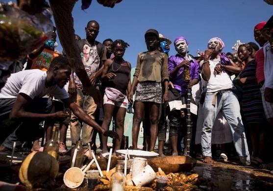 El Fete Gede, el día de los muertos de los fieles del vudú en Haití