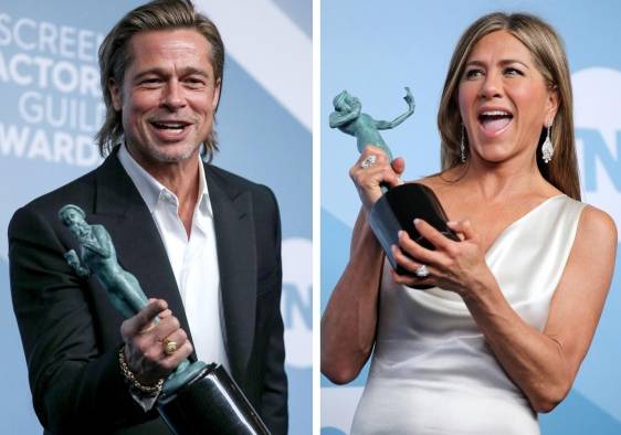 Aniston y Pitt mejoraron su relación de amistad desde 2016.