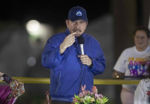 El presidente de Nicaragua, Daniel Ortega, en una fotografía de archivo.