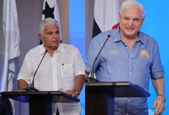 José Raúl Mulino y Ricardo Martinelli conforman la nómina presidencial del partido Realizando Metas.