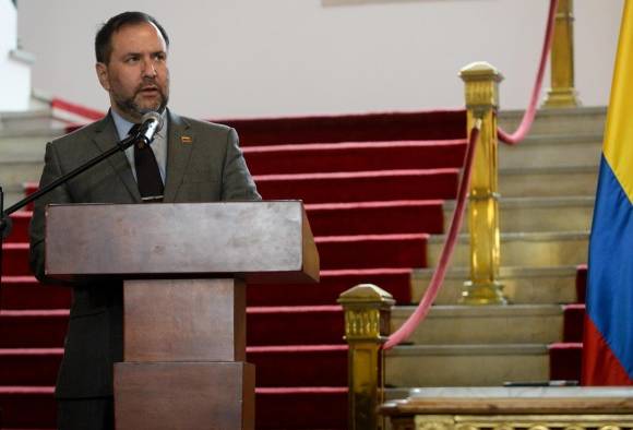 El canciller de Venezuela, Yván Eduardo Gil Pinto, en una fotografía de archivo.