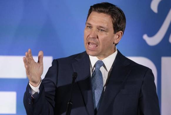 El gobernador de Florida, Ron DeSantis en una imagen de archivo.