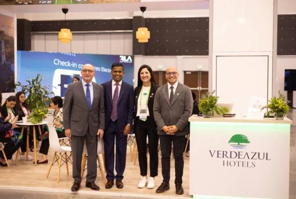 ‘En Fiexpo la exhibición de VerdeAzul Hotels se destacó por su enfoque sustentable, basado en prácticas innovadoras’, destacó la cadena.