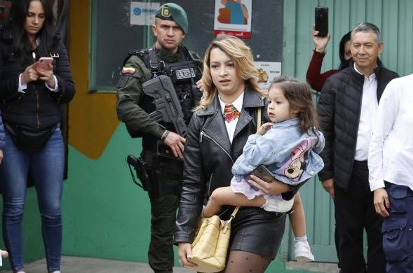 La hija del presidente de Colombia, Gustavo Petro, Andrea Petro, en una fotografía de archivo.