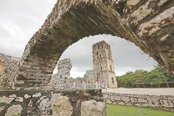 Sitio arqueológico de Panamá Viejo forma parte de la Ruta Transístmica.