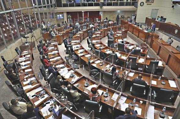 El Pleno de la Asamblea Nacional.