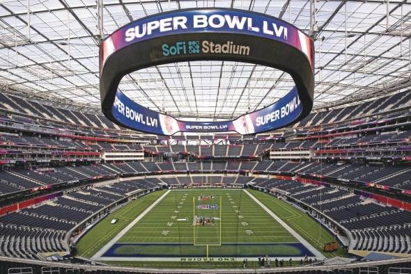 El Sofi Stadium acogerá este domingo la nueva edición del Super Bowl, uno de los eventos más esperados del año. La contienda será entre Los Angeles Rams y Cincinnati Bengals.