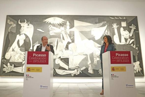 Imagen de archivo de la presentación en Madrid de la programación del Año Picasso.