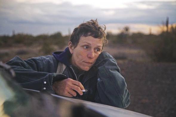 Frances McDormand interpreta a Fern, y ha sido nominada a un Oscar como mejor actriz en 2021.