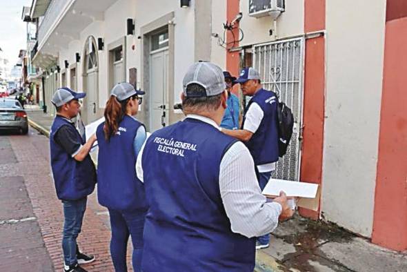 La Fiscalía Electoral ha realizado varias inspecciones en San Felipe.