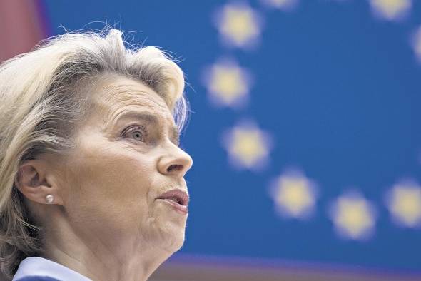 La presidenta de la Comisión Europea (CE), Ursula Von der Leyen