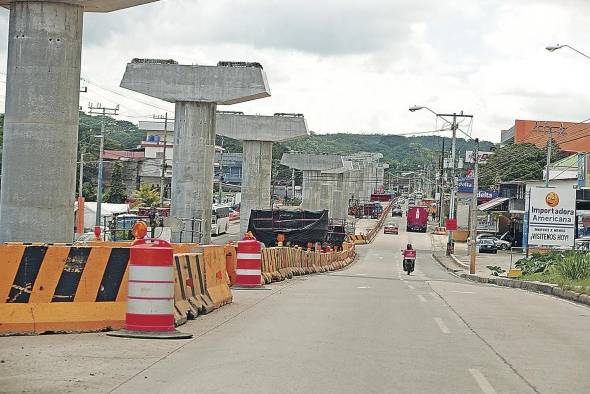 La línea tres del Metro de Panamá es una de las obras de mayor impacto de la provincia.