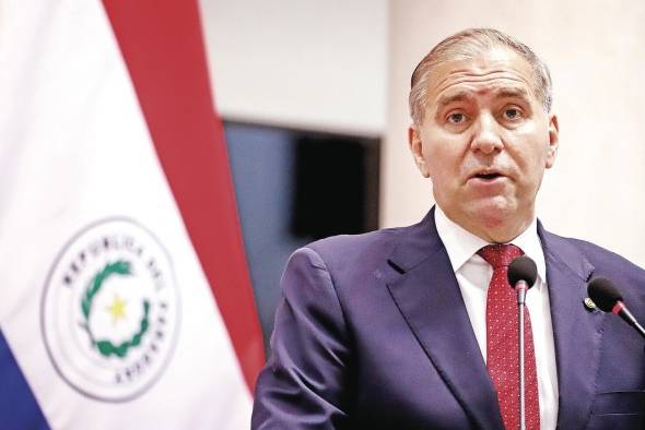 Julio César Arriola, ministro de Relaciones Exteriores de Paraguay