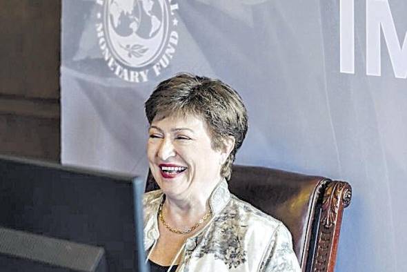 La directora gerente del FMI, Kristalina Georgieva.