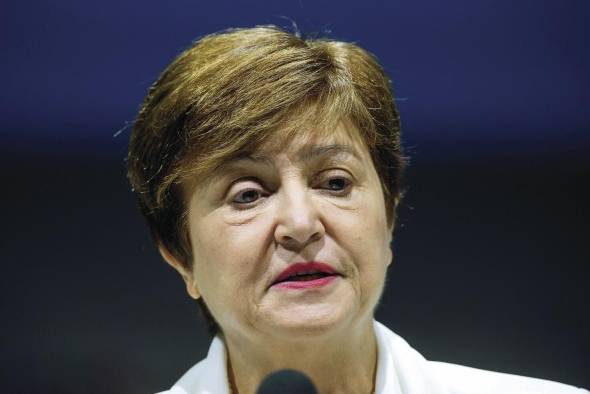 La directora gerente del Fondo Monetario Internacional (FMI), Kristalina Georgieva