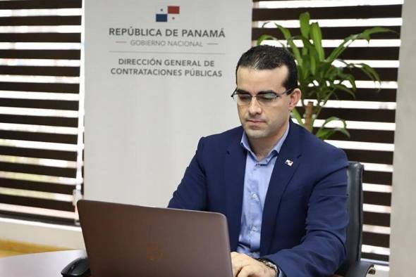 Rafael Fuentes, director de Contrataciones Públicas.