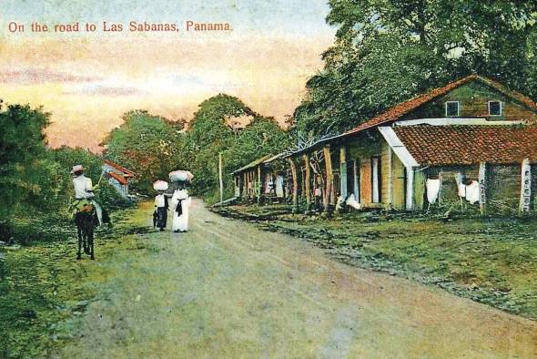 En el camino a Las Sabanas, Panamá.