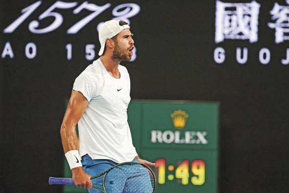 El tenista Karen Khachanov