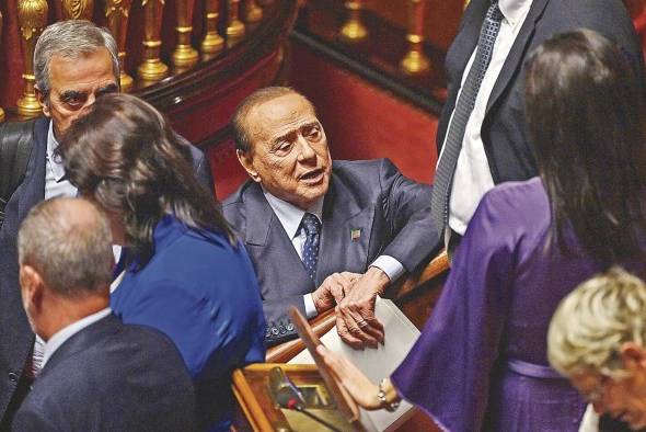 El expresidente de Italia Silvio Berlusconi, en una fotografía de archivo