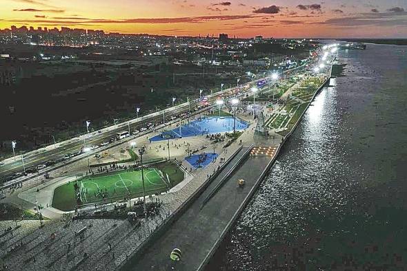 Gran Malecón, sector deportivo