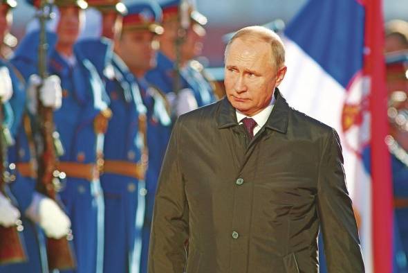 Vladímir Vladímirovich Putin, presidente de Rusia