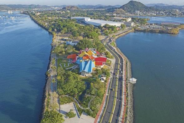 El Biomuseo, ubicado en Ciudad de Panamá.