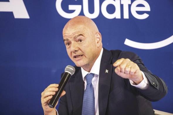 El presidente de la FIFA, Gianni Infantino