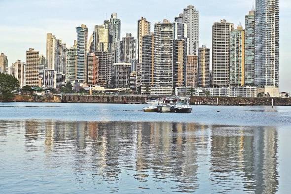 Vista a la ciudad de Panamá