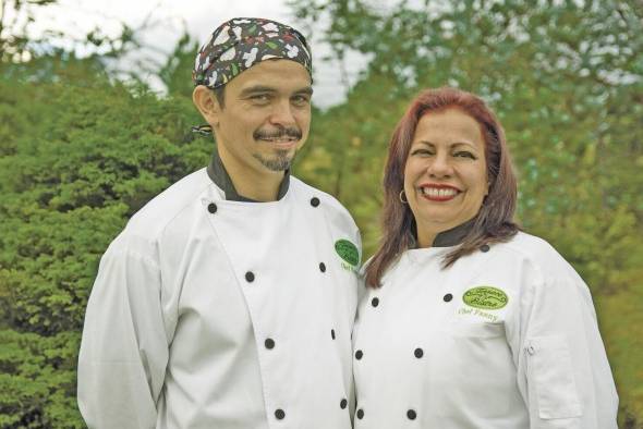 Chefs Luis Forero y Fanny Romero