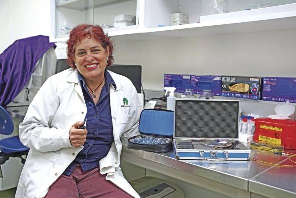 Dra. Carmenza Spadafora, coordinadora del Centro de Biología Molecular de enfermedades