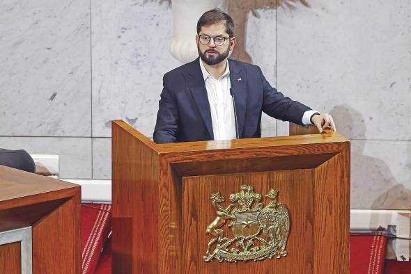 Foto de archivo del presidente de Chile, Gabriel Boric