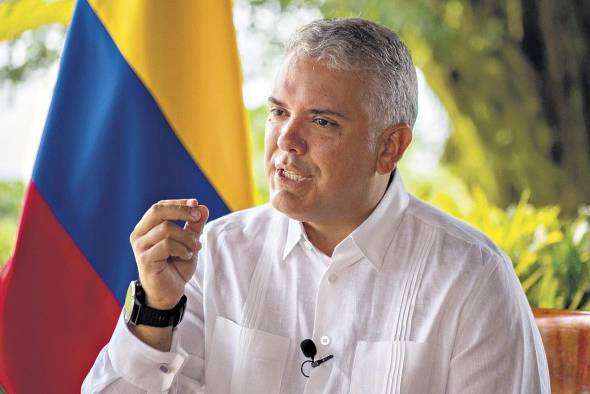 Iván Duque, expresidente de Colombia.