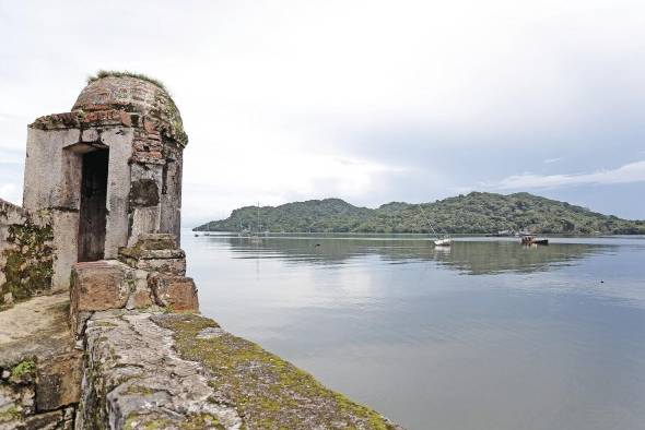 Ruinas del fuerte San Jerónimo, en Portobelo, provincia de Colón.