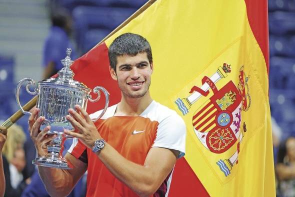 Alcaraz es el jugador más joven en alcanzar el número 1 mundial.