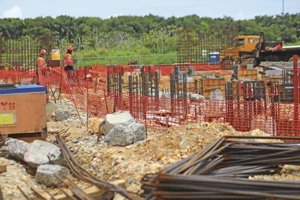 La obra lleva un 60% de avance.