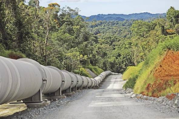 El proyecto no utiliza agua de los ríos para la producción de cobre o energía.