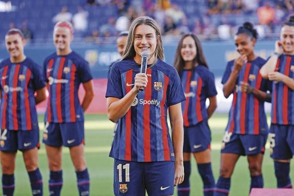 La centrocampista del FC Barcelona Alexia Putellas.