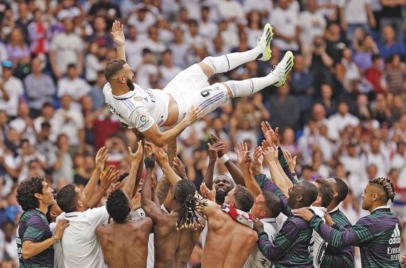 Karim Benzema disputó su último partido con el Real Madrid.