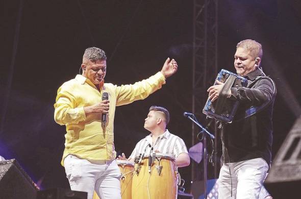 Los tipiqueros Manuel y Abdiel también participaron en el Festival.