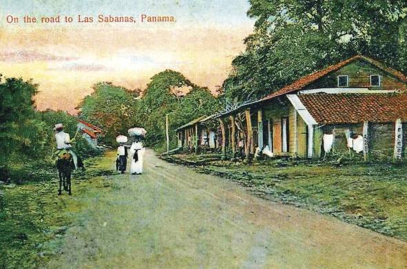 En el camino a Las Sabanas, Panamá.