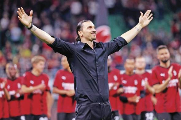 El Milán fue el último club de Zlatan Ibrahimovic.