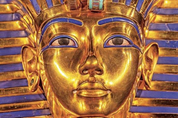 Réplica de la máscara de Tutankamón