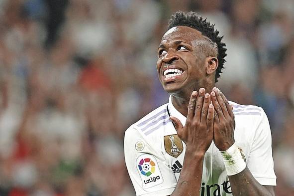 El delantero del Real Madrid Vinícius Jr.