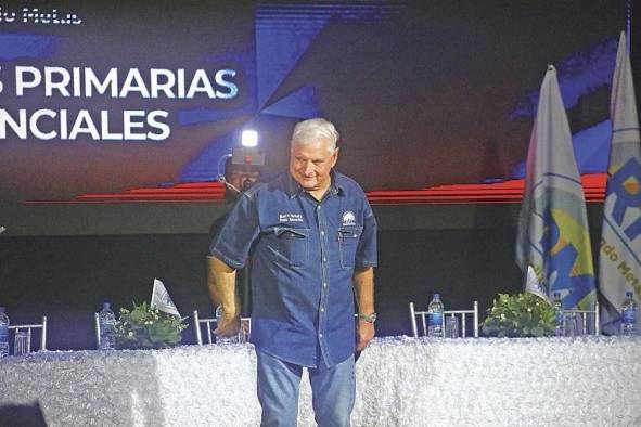 El expresidente Ricardo Martinelli busca un segundo mandato en las elecciones generales de 2024.