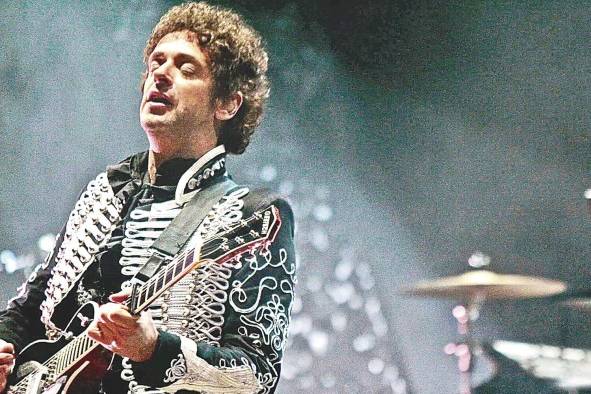 Gustavo Cerati, exvocalista de la banda Soda Stereo.