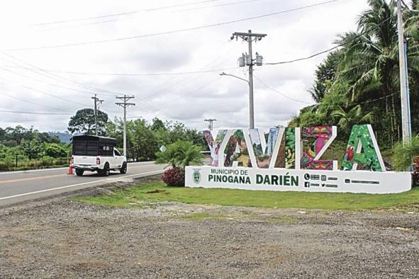 Imagen del parador fotográfico de Yaviza, en la provincia de Darién.