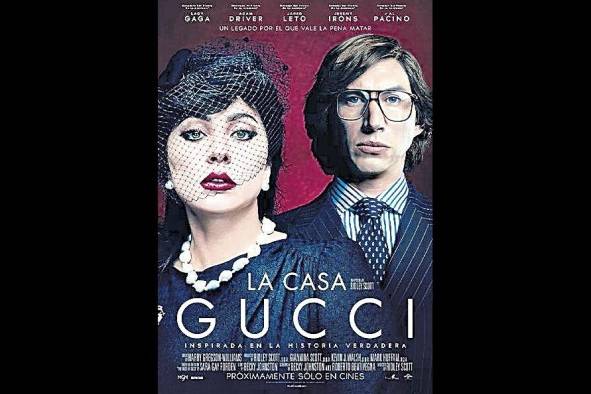 'La Casa Gucci' está protagonizada por Gaga como Patrizia Reggiani, la esposa de Maurizio Gucci, la cual fue juzgada y condenada por organizar el asesinato de su exmarido.