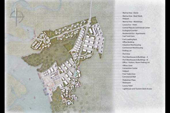 Este proyecto también contará con la prospección de agua, que se hará en el territorio privado del mismo para no afectar el suministro existente. También, Puerto Barú estará buscando soluciones de agua potable a grandes profundidades, que es de donde provendrá más del 80% del agua potable tratada en las tierras del proyecto.