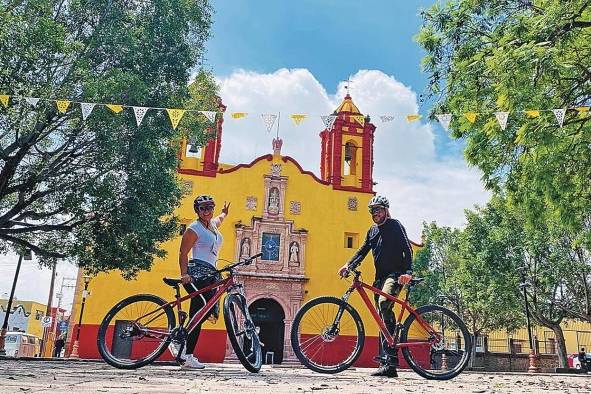 Si de aventuras se trata, la ciudad se pres ta para hacer ciclismo.