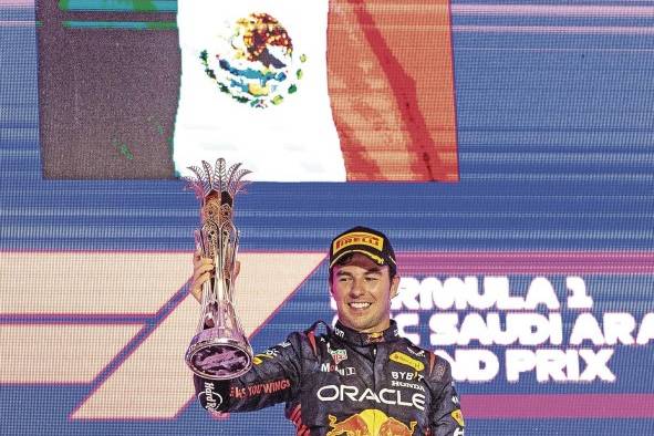 El piloto mexicano Sergio 'Checo' Pérez